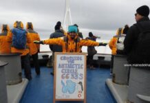 Ineffable experience of Crossing the Antarctic Circle 66° 33′S of Equator